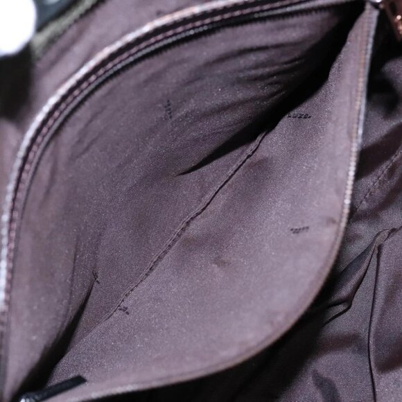 FENDI Tote Bag Corduroy Khaki Auth fm3899 - Picture 6 of 16